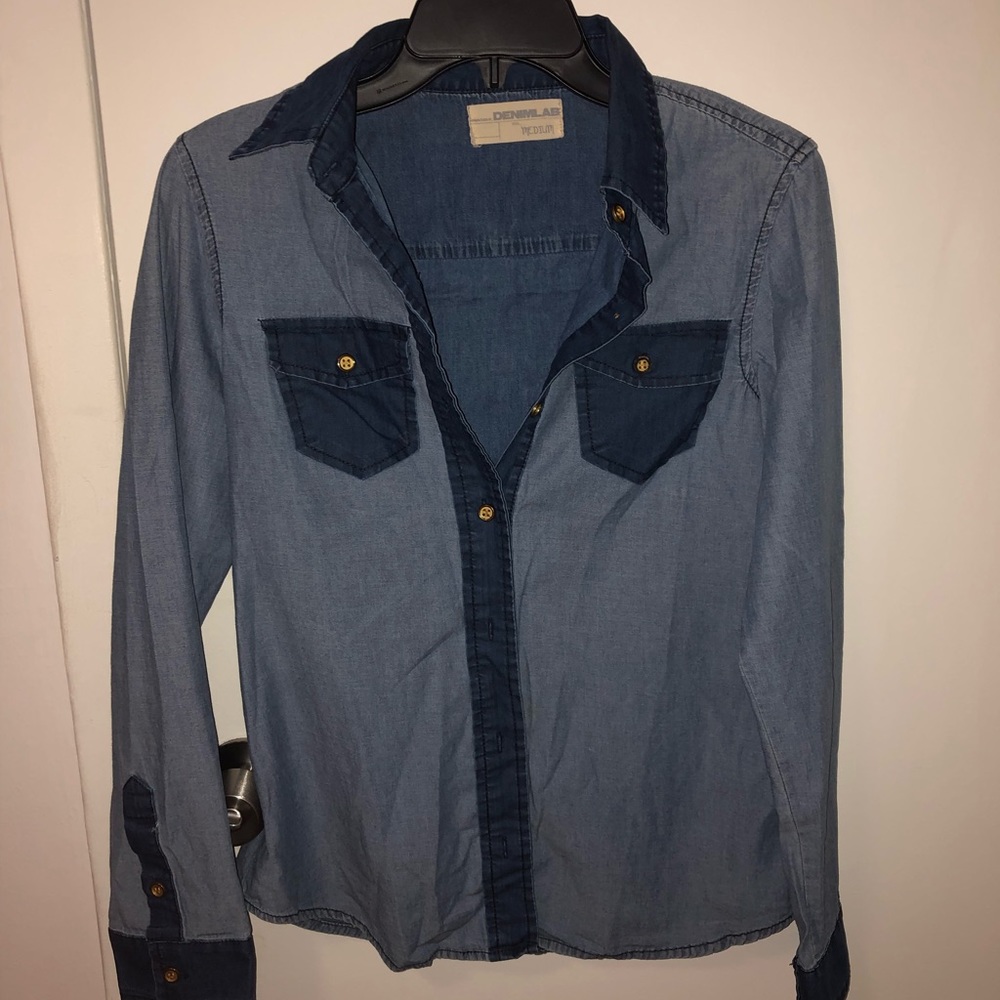 Amazing jean blouse 🥰